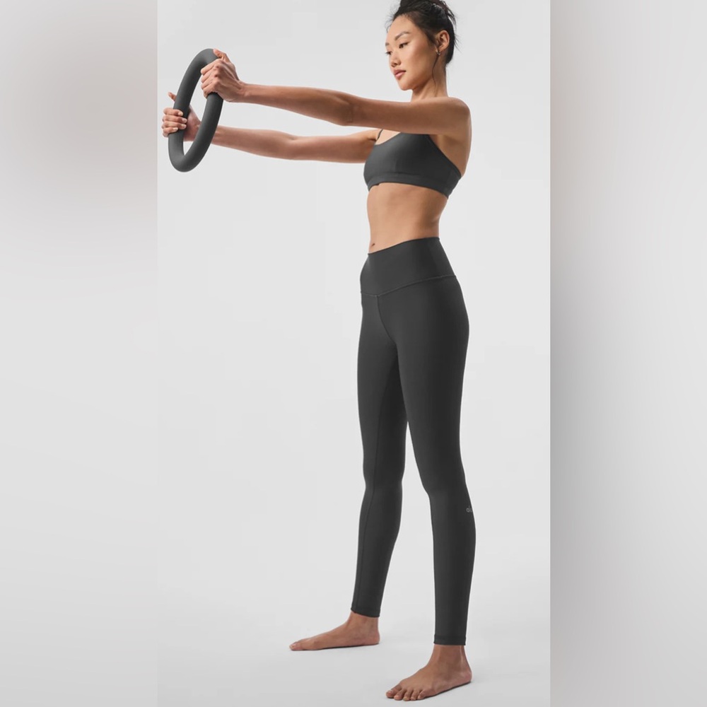 7/8 High-Waist Airlift Leggings - Anthracite - Small